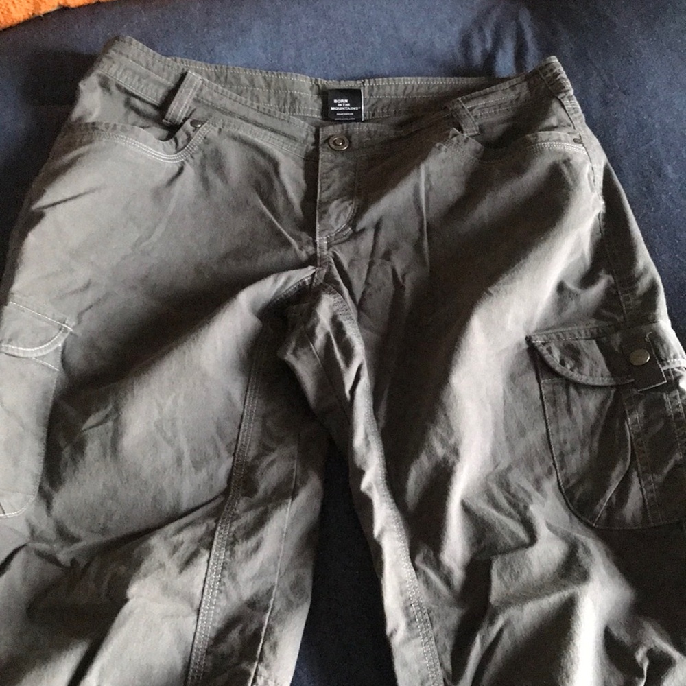 Kuhl Charcoal Gray Outdoor Pants Size 12 Short